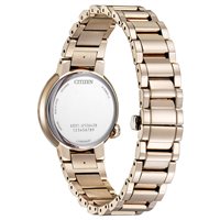 Armbanduhr Citizen Dame Citizen Lady in Vernickelt stahl roségold EM0912-84Y - EM0912-84Y